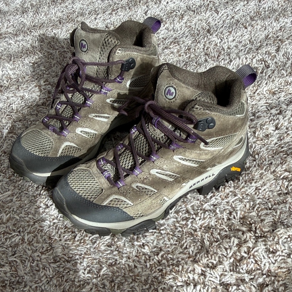 Merrell Women's Athletic Shoes - Brown and Purple
